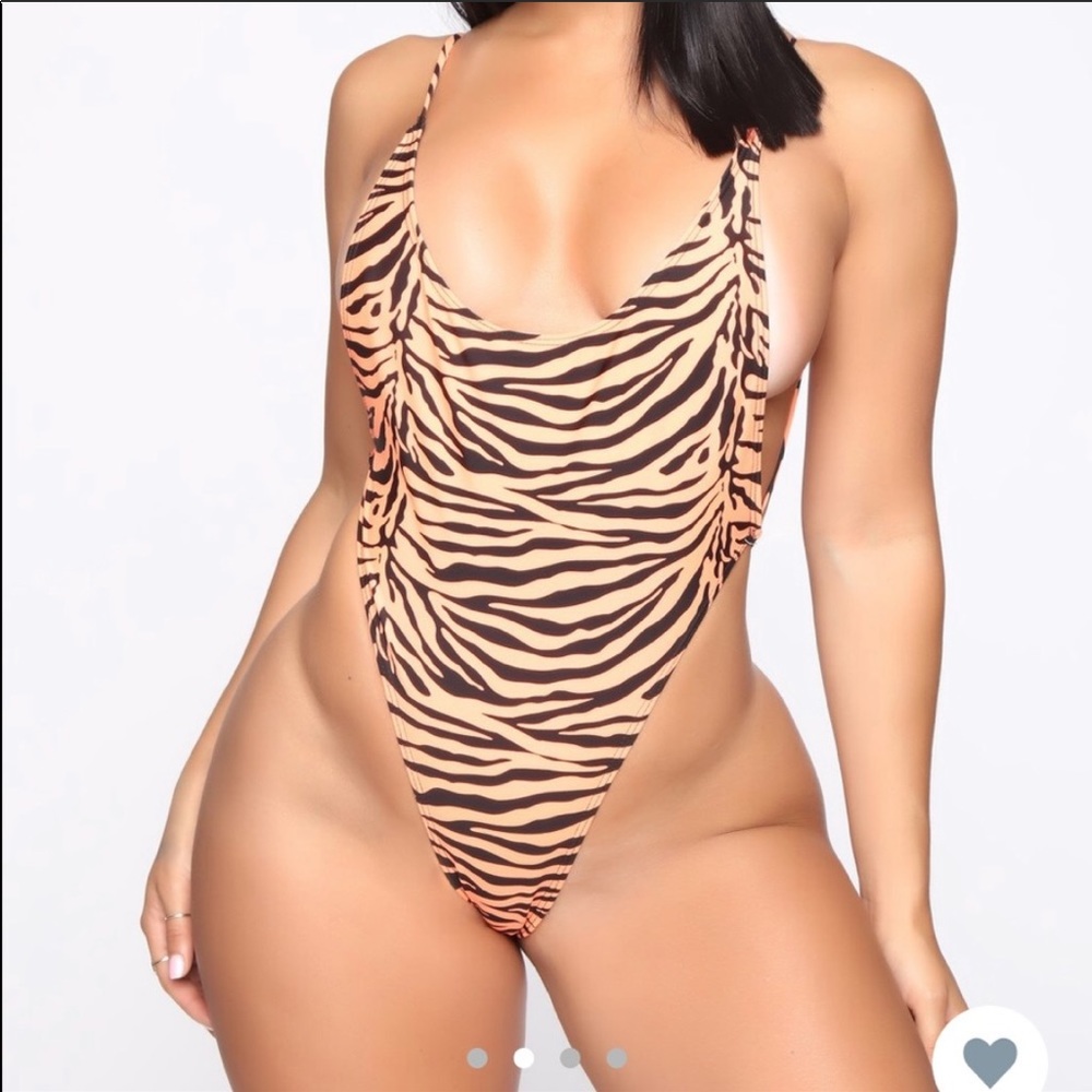 High cut one piece